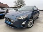 Ford Focus 1.5 TDCI CLIPPER AUTOMAAT FULL LED NAVI CARPLAY, Auto's, Stof, 4 cilinders, Blauw, 120 pk