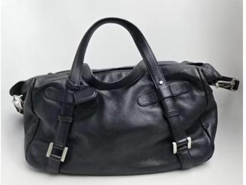 Delvaux St Germain zwart, Handtassen en Accessoires, Tassen | Damestassen, Gebruikt, Handtas, Zwart, Ophalen of Verzenden