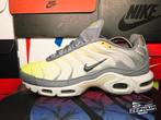 Nike Airmax Plus TN 'Grey Gradient/Volt' EU45.5 2018, Enlèvement ou Envoi, Autres couleurs, Nike, Porté