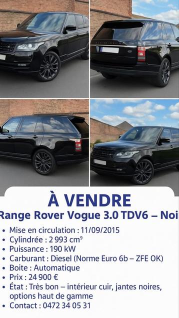 Range Rover vogue beschikbaar voor biedingen