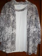 Grote maten, geklede blouse top met bijpassend vestje, xxl, Kleding | Dames, Ophalen of Verzenden, Zo goed als nieuw