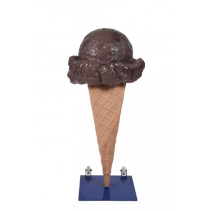 IJsje verrijdbaar 160 cm - bol ijs choco schepijs polyester, Verzamelen, Merken en Reclamevoorwerpen, Nieuw, Ophalen