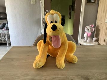 Personnage en peluche Disney Pluto (39 cm), Envoi, Autres personnages, Comme neuf, Statue ou Figurine