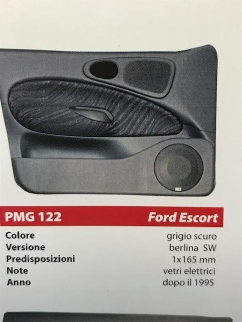 PMG125 - deurpaneel voor Ford Escort - voor 1x165mm, Auto diversen, Autospeakers, Nieuw, Ophalen of Verzenden