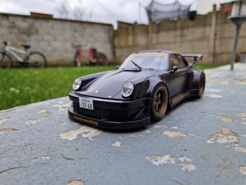 PORSCHE 911 RWB Body Kit - Stella Artois 1/18 - PRIX : 129€ beschikbaar voor biedingen