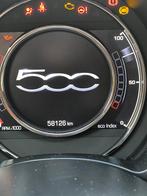 Een spa fiat 500 58000 km, sportmodel 11/2018, Auto's, Leder, Particulier, Te koop, Rood