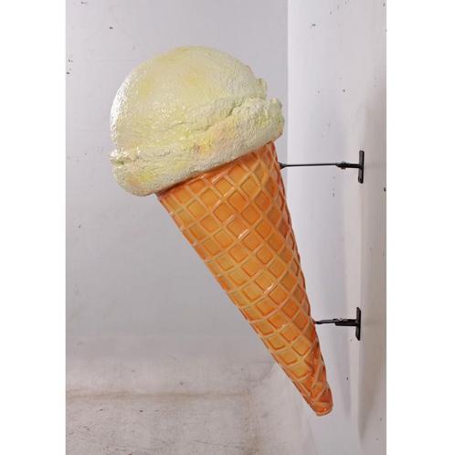 Glace suspendue avec support façade 90 cm - glace vanille, Collections, Marques & Objets publicitaires, Neuf, Enlèvement ou Envoi