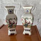 Een paar vintage Chinese porseleinen vazen, Huis en Inrichting, Overige kleuren, Aardewerk of Porselein, Nieuw, Ophalen of Verzenden