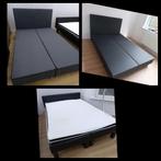 Boxsprings 140x200 gratis LEVERING €150 0488790706, Ophalen, Bruin, Tweepersoons, 140 cm