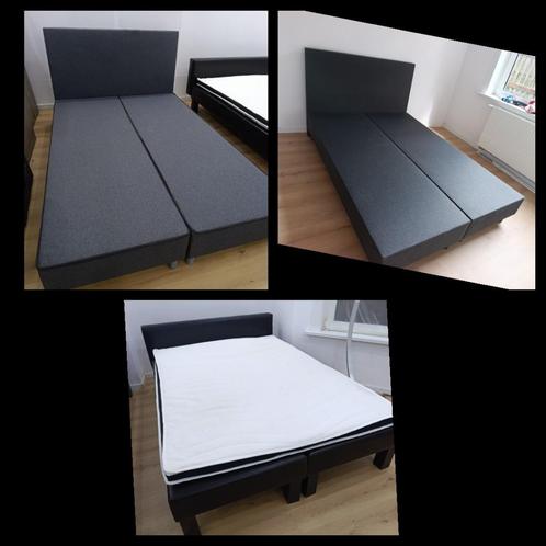 Boxsprings 140x200 gratis LEVERING €150 0488790706, Huis en Inrichting, Slaapkamer | Boxsprings, Zo goed als nieuw, 140 cm, 200 cm