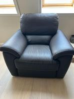 Siège monoplace souple en cuir véritable, 75 à 100 cm, Klassiek, Enlèvement, Utilisé