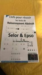 Livre  pour réussir les tests de raisonnement Abstraits, Livres, Comme neuf