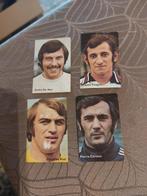 4 Prentjes / Belgische voetbalspelers / Victoria (Jaren '70), Verzenden, Gebruikt, Poster, Plaatje of Sticker