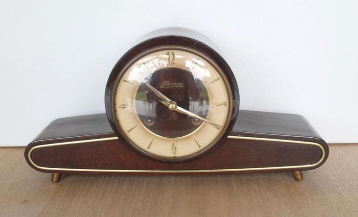 Mantelklok Art Déco in prachtstaat !, Antiek en Kunst, Antiek | Klokken, Ophalen of Verzenden