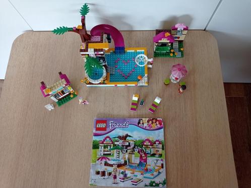 Lego Friends 41008 Heartlake zwembad, Kinderen en Baby's, Speelgoed | Duplo en Lego, Zo goed als nieuw, Lego, Complete set, Ophalen of Verzenden