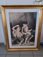 Potlood tekening, Ophalen