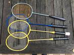badmintonrackets + pingpongpallet, Sport en Fitness, Badminton, Ophalen, Gebruikt, Racket(s)