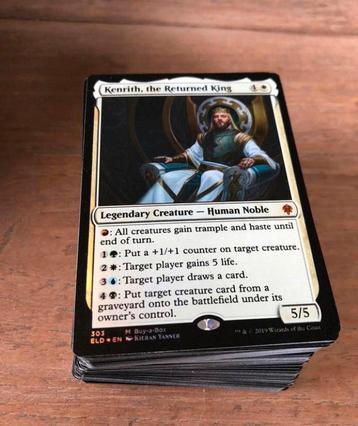 Le deck Magic the Gathering, Kenrith, Enlèvement ou Envoi, Comme neuf, Deck game, Foil