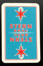 bier brouwerij Stern Brau blauw losse speelkaart, Comme neuf, Carte(s) à jouer, Enlèvement ou Envoi