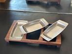 Plateau apéritif 1960 scandinave Vintage NEW, Enlèvement