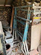 3 Ijzeren steunen, Doe-het-zelf en Bouw, Ophalen, Gebruikt, Overige typen, Minder dan 2 meter