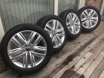 Originele VW Tiguan II Auckland 19inch velgen+winterbanden beschikbaar voor biedingen