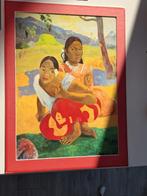 Warme zonnegloed met deze kleurrijke print "vrouwen", Moins de 50 cm, Enlèvement, Utilisé, 50 à 75 cm