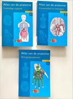 Atlas van de anatomie (deel 1-3), Boeken, Studieboeken en Cursussen, Ophalen of Verzenden, Zo goed als nieuw, Hoger Onderwijs
