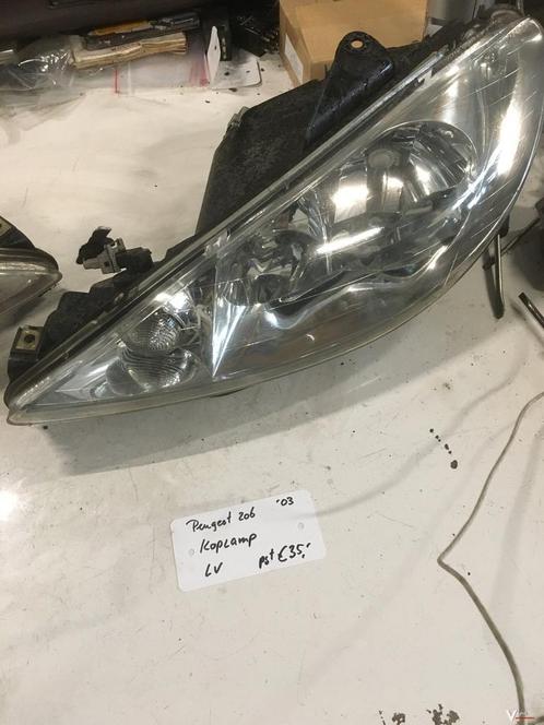 Peugeot 206 1.4 2003  Koplamp Links of Rechts, Auto-onderdelen, Verlichting, Gebruikt, Ophalen of Verzenden