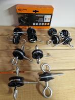 Poortgreepankers voor electrische afrastering  16 stuks, Weidegang