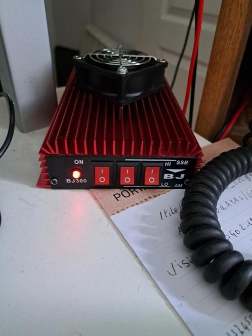 Amplificateur de puissance radio CB BJ-300 PLUS ,HF 3-30MH, Télécoms, Émetteurs & Récepteurs, Comme neuf, Émetteur et Récepteur