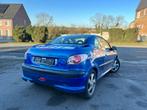 PEUGEOT 206 CABRIOLET 1.6i EXPORT, Zwart, Cabriolet, Blauw, Leder