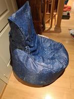zitzak jeansmodel - zetel - beanbag - sit&joy, Huis en Inrichting, Zitzakken, Ophalen, Zo goed als nieuw, Blauw, Zitzak
