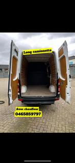 Camionette déménagement