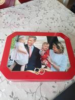 Blikken doos van koning Philip en gezin, Verzamelen, Ophalen of Verzenden