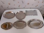 Lot van 6 metalen dienbladen - 1 van Demeyere, Ophalen of Verzenden, Gebruikt, Metaal