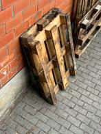 6 europallets, Doe-het-zelf en Bouw, Hout en Planken, Ophalen, Gebruikt, Pallet