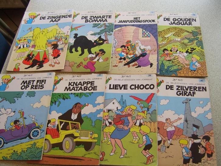 Stripverhalen van Jommeke, Boeken, Stripverhalen, Gelezen, Meerdere stripboeken, Ophalen of Verzenden
