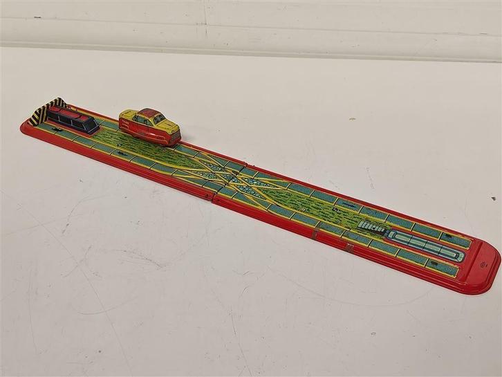 A6945 Vintage Blikken Trensetje [Lemez Hongarije], Antiek en Kunst, Antiek | Speelgoed, Ophalen of Verzenden