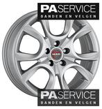 Nw 17 inch Silver MAK Torino set voor FIAT 500 4*98, Auto-onderdelen, Banden en Velgen, Velg(en), -, -, 17 inch