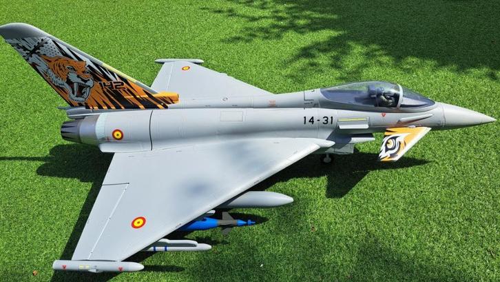 Eurofighter Typhoon Freewing 6s - RC Jet nieuwste versie!, Hobby en Vrije tijd, Modelbouw | Radiografisch | Vliegtuigen, Zo goed als nieuw