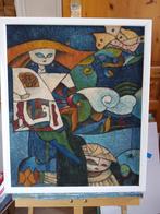 Schilderij van b.long, Ophalen of Verzenden