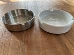 asbak inox, Ophalen of Verzenden, Zo goed als nieuw, Asbak