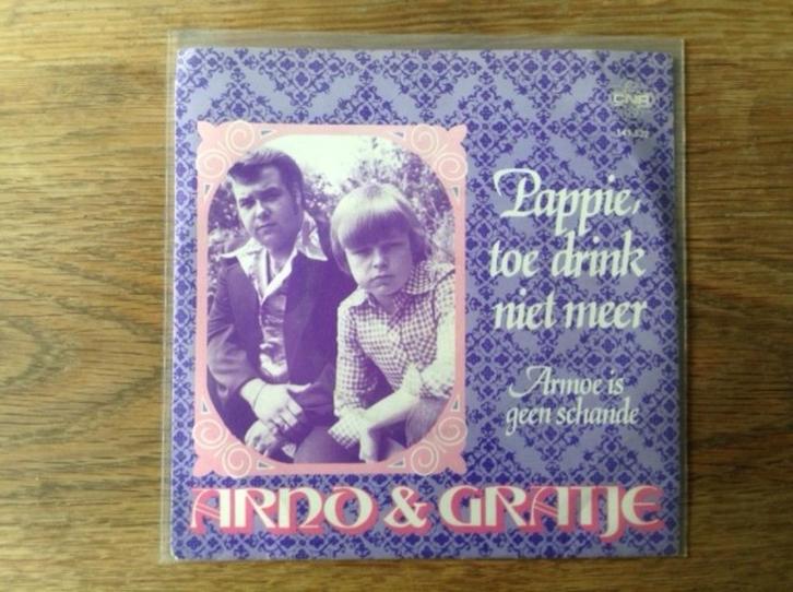 single arno & gratje, Cd's en Dvd's, Vinyl Singles, Single, Nederlandstalig, 7 inch, Ophalen of Verzenden