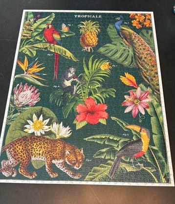 Vintage puzzel Tropicale (1000) beschikbaar voor biedingen