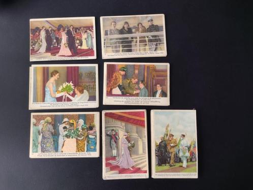28 chromo prentjes Côte D’Or - 'Koningin Astrid', Verzamelen, Foto's en Prenten, Gebruikt, Prent, Overige onderwerpen, Ophalen of Verzenden