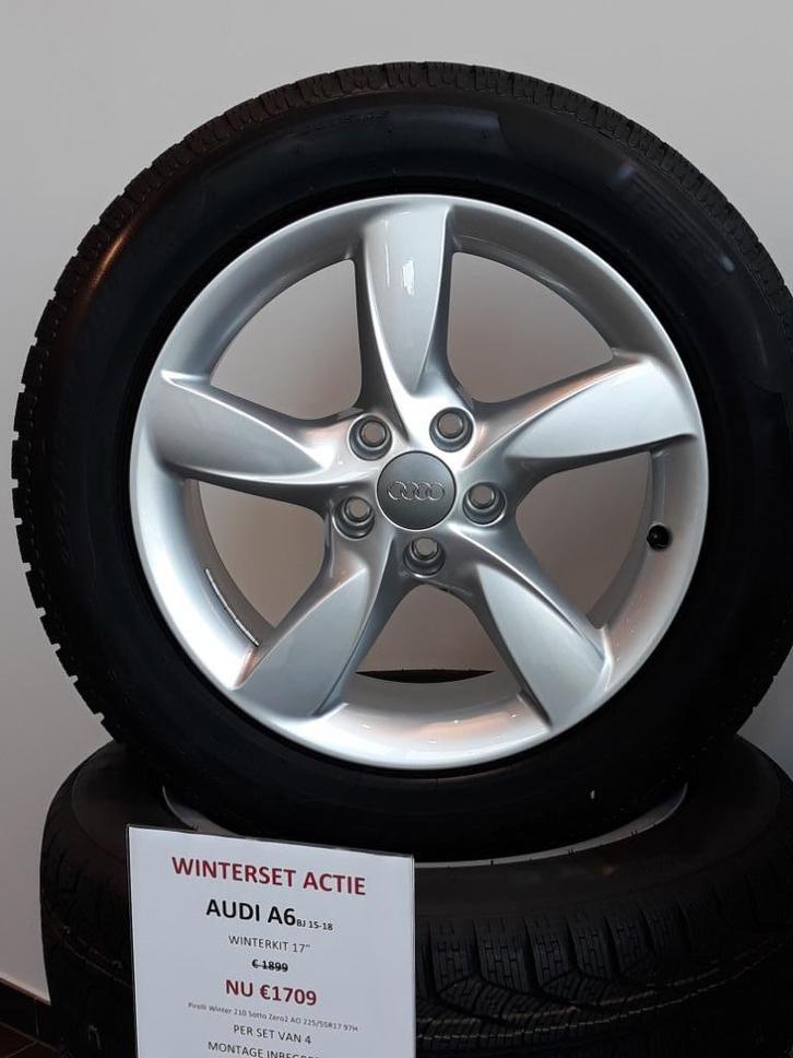 Originele AUDI-velgen, Auto-onderdelen, Banden en Velgen, Velg(en), Winterbanden, 17 inch, 225 mm, Personenwagen, Gebruikt, Ophalen