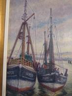 Schilderij boten Nieuwpoort, Enlèvement