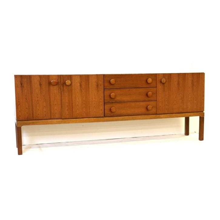 Groot vintage palissander dressoir jaren '60 '70 midcentury, Huis en Inrichting, Kasten | Ladekasten, Verzenden