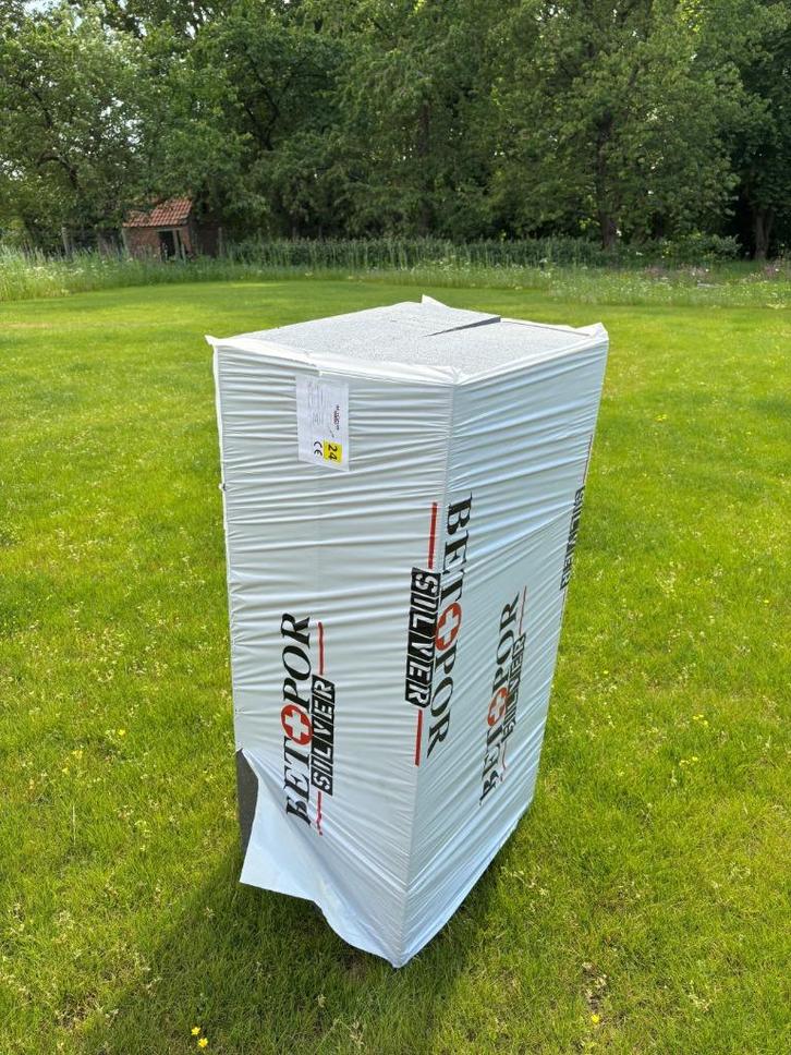 EPS ISOLATIE Betopor silver 24cm dik 27 platen 60/120/24, Doe-het-zelf en Bouw, Isolatie en Afdichting, Nieuw, Vloerisolatie, Muurisolatie